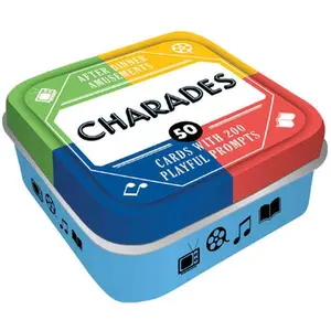 After Dinner Amusements: Charades: 50 Cards with 200 Playful Prompts -- Chronicle Books, Game