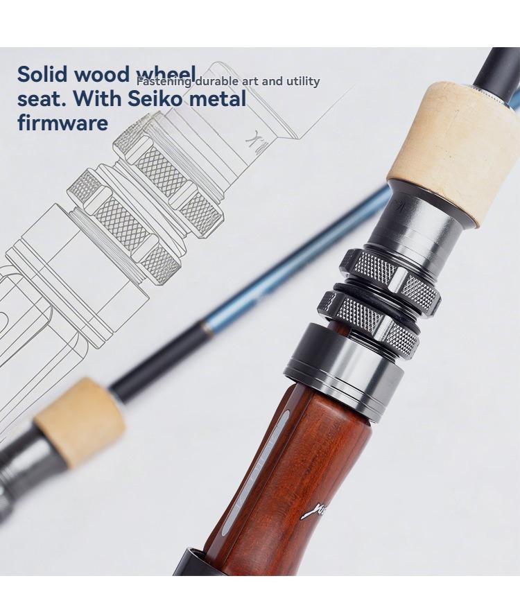 YUSHAN Flower Stream Pro Max 1.98m UL/ML Fast Action Variable Fishing Rod 30T+M40X Toray Carbon FUJI A+SIC Guides Stream Game Rod