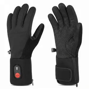 Heated Glove Liners for Men Women, Thin Rechargeable Touchscreen Winter Gloves