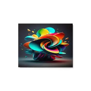 Abstract 3D art 8 Metal prints