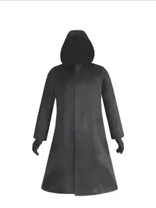 Korean Drama Game Cosplay Costume With Gloves Black Jumpsuit Triangle Disguise Round Square Carnival Party Medieval Coat