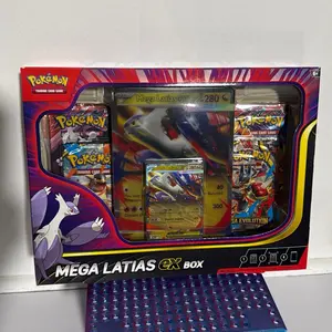 Pokemon TCG: Mega Latias EX Box - NEW 3D Jumbo Card, 4 booster packs, & Mega Latias Promo