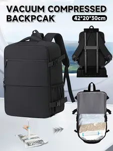 Ryanair Backpack, Vacuum Compressed Travel Bag, Women's Laptop Bag, Men's Carry-On Luggage, Easyjet Shoe Compartment, Multi Compartment Backpack, Vacuum Compression Travel Backpack