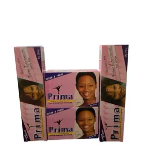 Prima Clean & Fresh Cream Good for Face Skincare 2 Cream & 2 Soap 4 Pack - Comfort Formula for Fresh Skin and