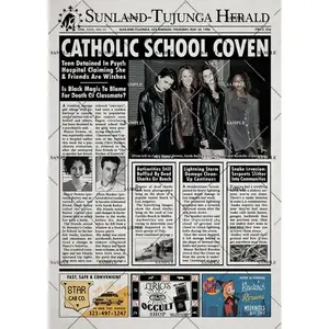 The Craft Newspaper Poster Print