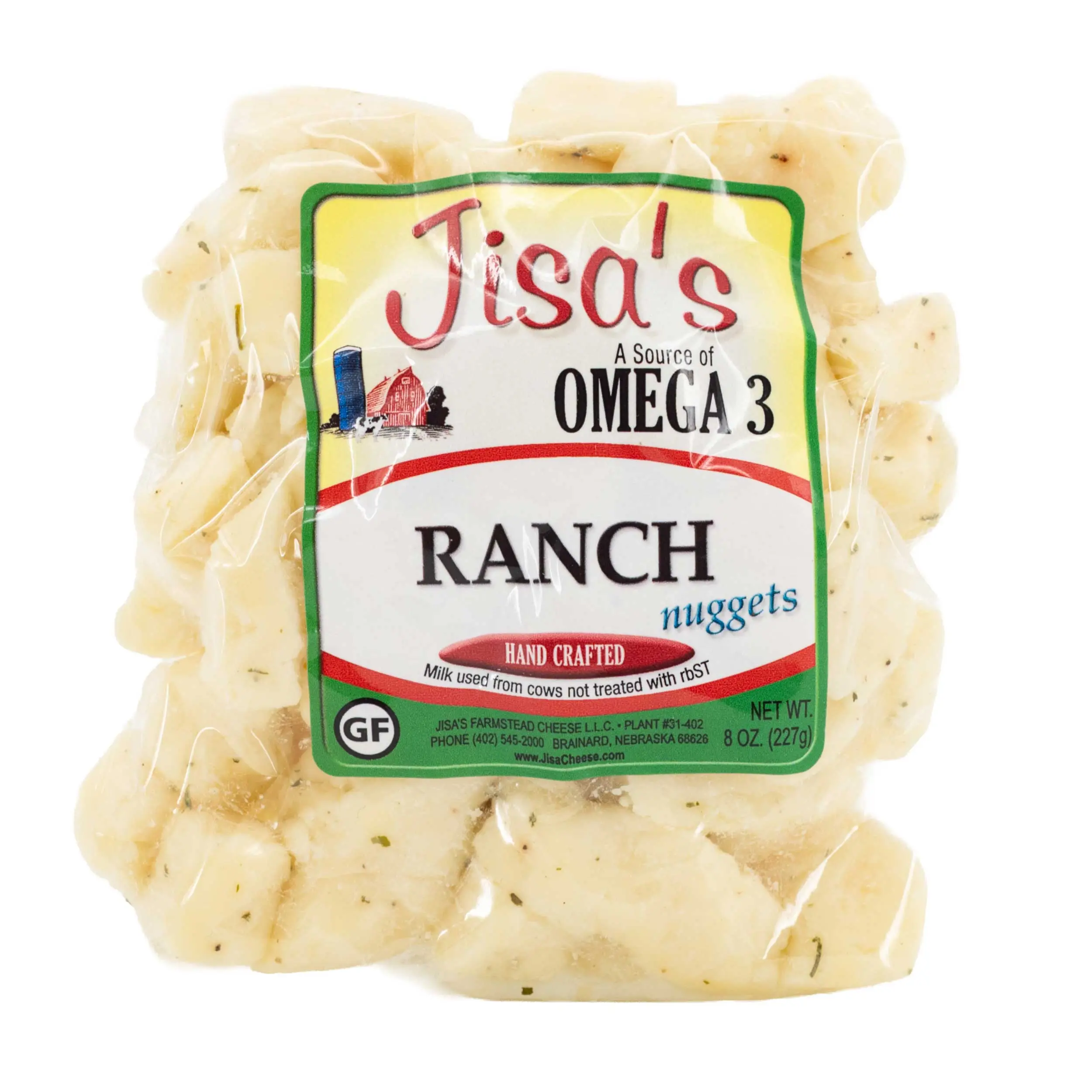 Ranch Cheese Nuggets | 8 oz | Jisa's Farmstead Cheese