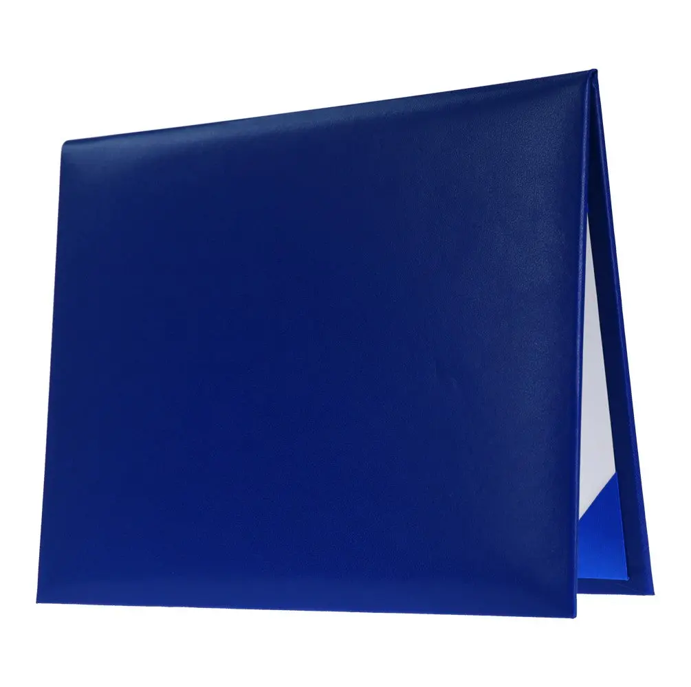 Royal Blue Diploma Cover - High School Diploma Covers