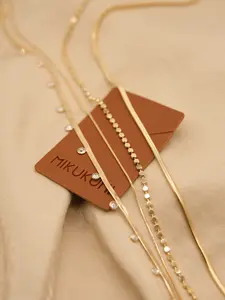 18K Gold Filled Chain Necklace, Everyday Wear Necklace