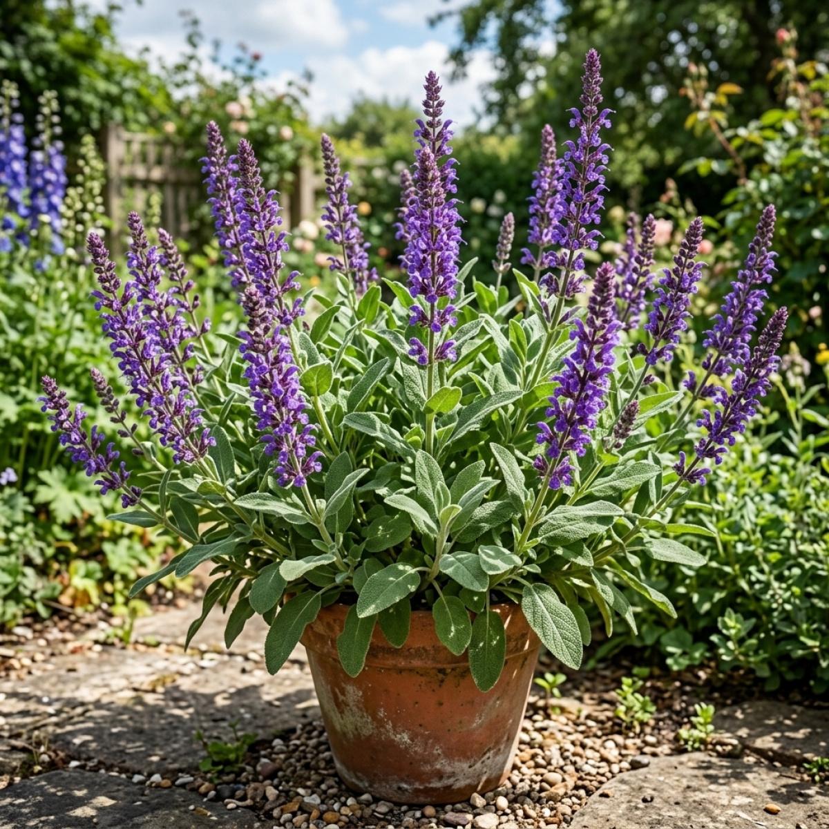 Premium Salvia Seed Packet Non-GMO Non-GMO Heirloom Garden Herb for DIY Home Planting Culinary & Aromatic Uses