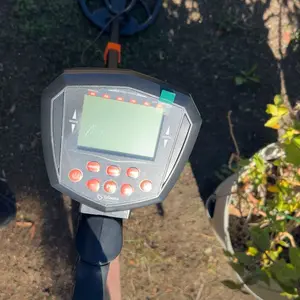 10-OFF! GoGonova Waterproof Metal Detector for Adults,  Professional Higher Accuracy Gold Detector with LCD Display, 6 Mode, Advanced DSP Chip 10" Coil, 39.3'' to 59.3" Adjustable