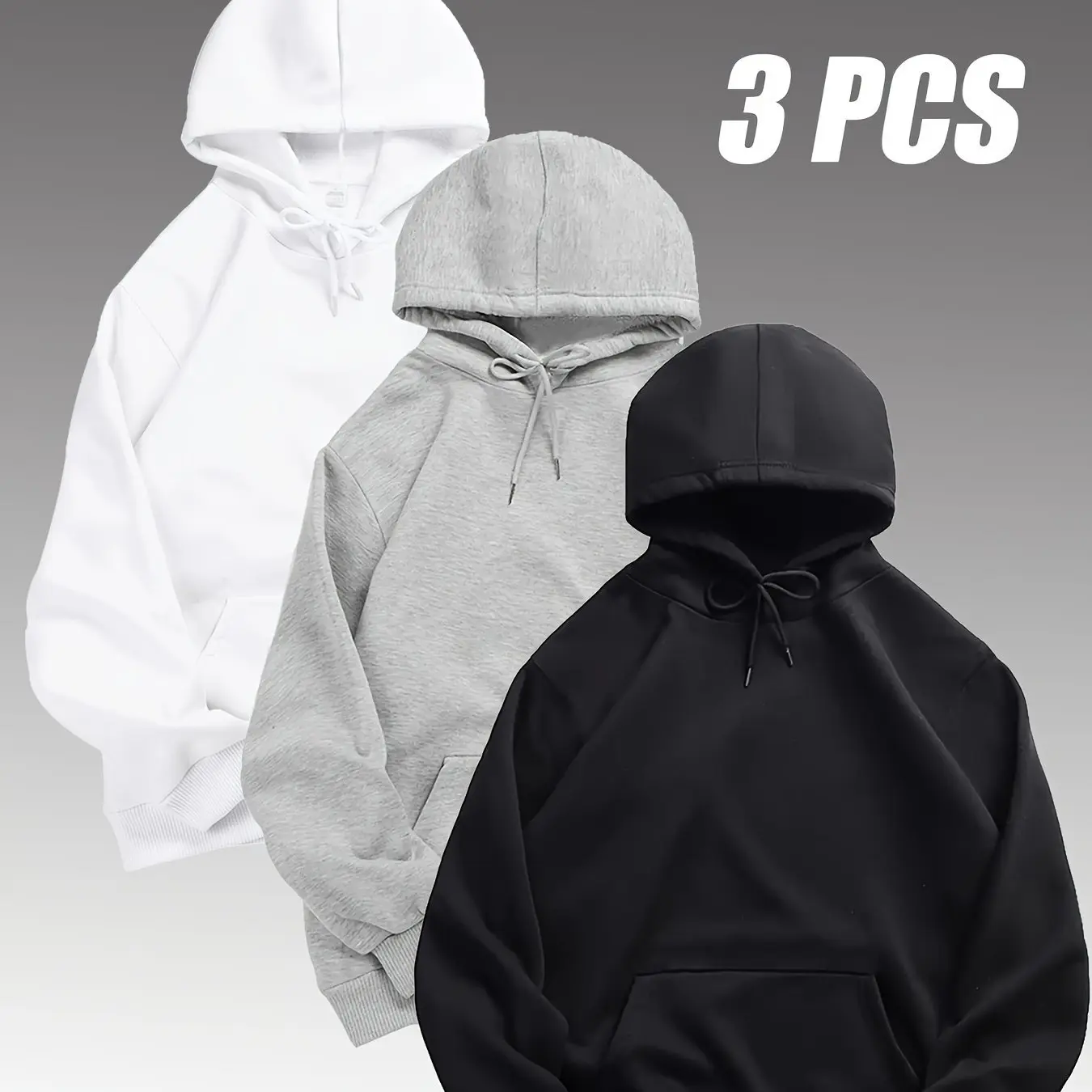 Black + Grey + White