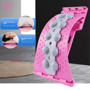 lumbar spine relaxer Back Yoga Shoulder Tight Spine Correction Waist Soothing Stretching Hunchback Relaxation Massager Waist Support Outdoor