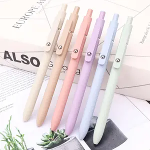Cute Gel Pen, 6 Counts/set 0.5mm Fine Pen Point Smooth Writing Pen, Aesthetic Pen for Journal Note Taking, Office School Supplies