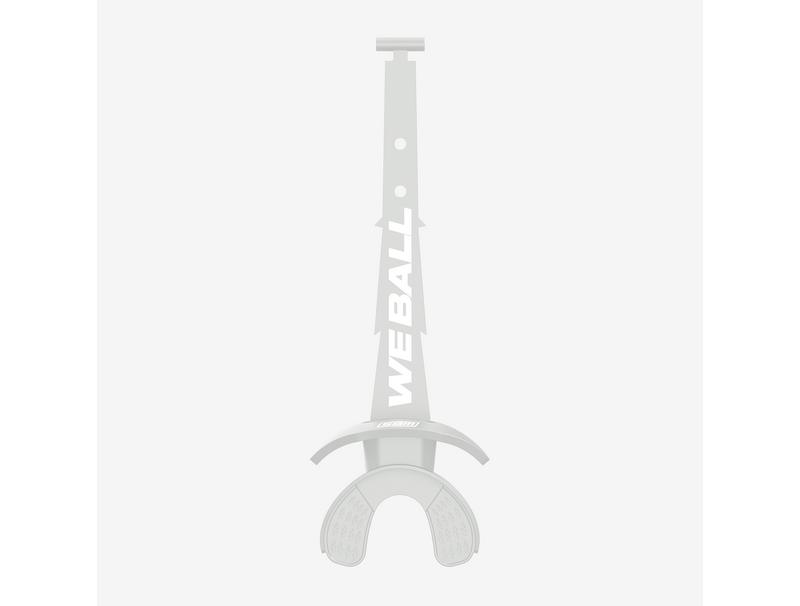 HYPR-FLOW MOUTHGUARD (TRANSPARENT), Youth Lightning Bolt Grip Bite Pads Oversized, Reinforced Strap System TP-EVA Material Protection Mouthpiece