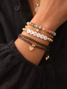 Pnkie Horoscope Beaded Bracelet, Gemini