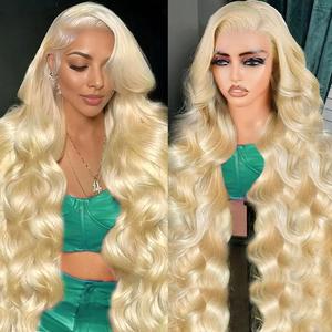 613 13x6 Lace Front Wig Human Hair Blonde Body Wave Ginger Lace Front Wigs Human Hair Reddish Brown HD Lace Frontal Wig Pre Plucked with Baby Hair for Women summerwins