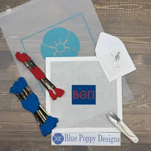 Beta Theta Pi 2x2 Needlepoint Kit