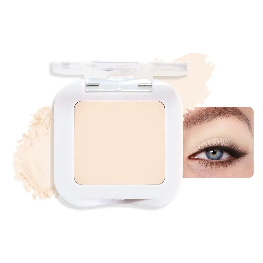 Neutral Nude Eyeshadow Palette, Light Beige Ivory White Matte Eye Shadow, Soft Blendable Natural Everyday Makeup for Mature Skin, Vegan & Cruelty-Free, Sombras para Ojos #11