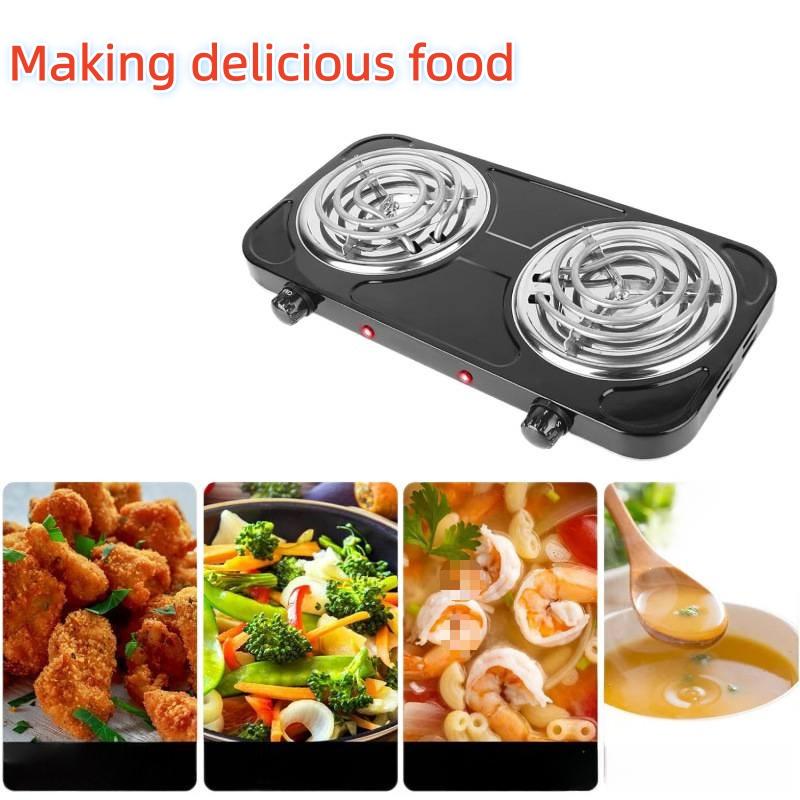 #TikTokMadeMeBuyIt  Dual burner! 110V portable induction cooker | Non-stick pans, a must-have for dorms, camping, and RVs #InstagramMadeKitchen
