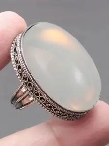 1 PC Pretty Solitaire Ring For Women For Wedding Engagement Anniversary Party Jewelry Valentine's Day Gift