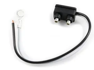 2 Wire Pigtail With 2 Prong Plug 6" Lead 5 Pack -  34210-5