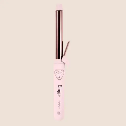 L'ANGE HAIR Le Pirouette Self-Rotating Titanium Barrel Curling Iron - Mini Clamp, Adjustable Heat Settings, 60-Min Auto Safety Shut-Off, Dual Voltage, Adapts to Fine/Thick/Coarse Hair, Precise Curling for Adults' Frizz Control