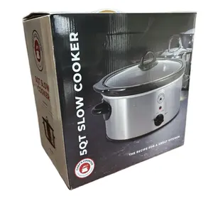 Chefs counter 5qt slow cooker, high quality crock pot