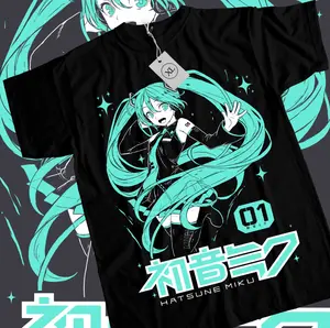 Kawaii Anime Idol Girl Graphic T-Shirt, Japanese Pop Star Style Tee, Cute Manga Streetwear Shirt, Unisex Oversized Anime Outfit