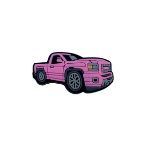 Pink Truck 1 Shoe Charm