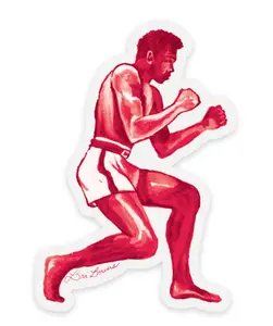 Bri Bowers - Muhammad Ali Die-Cut Sticker