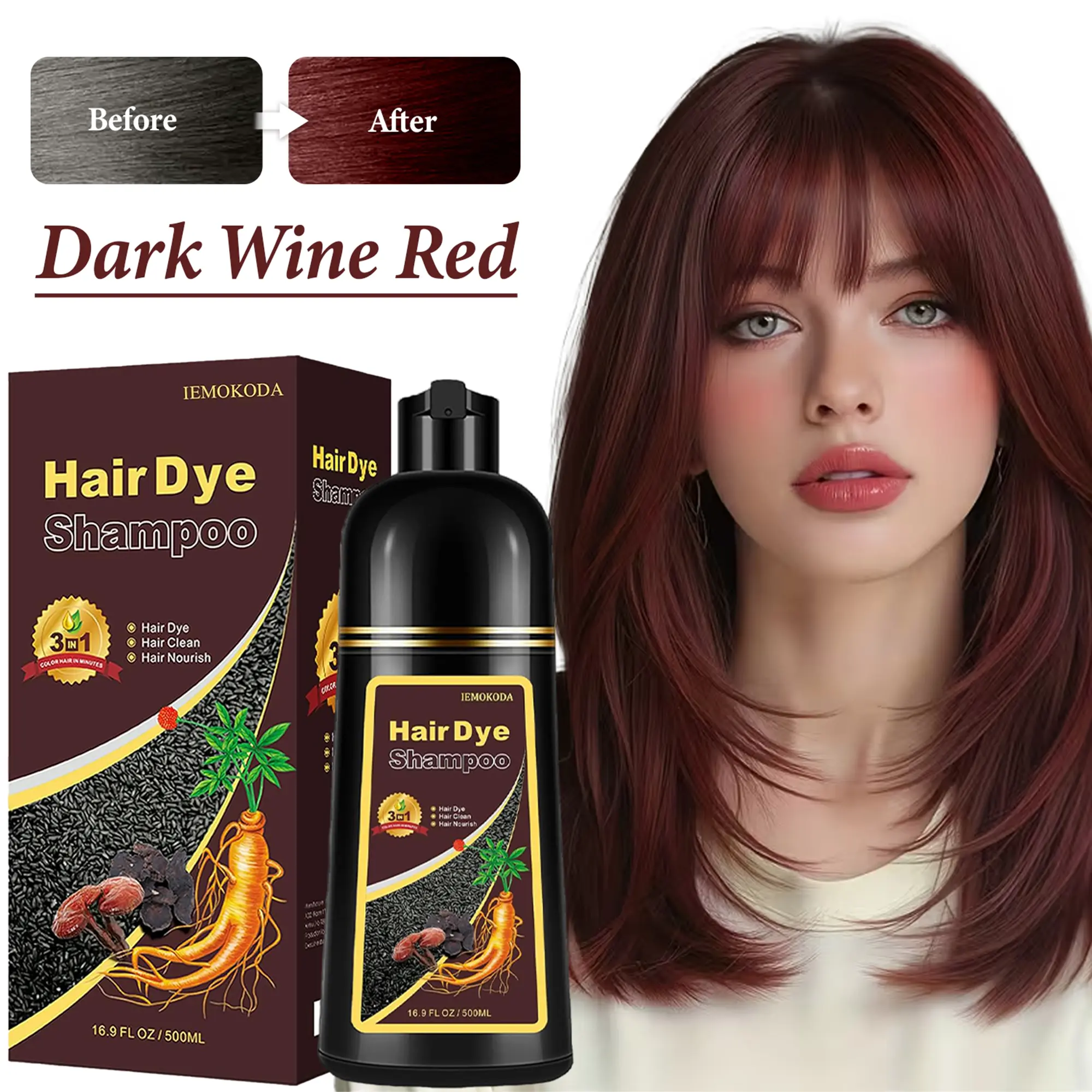 Dark Wine Red