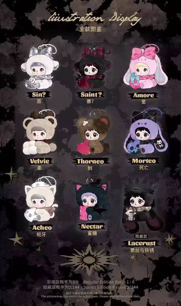 NOMMI X HEYMI The Entwined Fate Series Plush Blind Box | Sealed Hobby Box