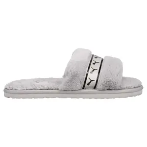 PUMA Womens Fluff Remix Metallic Bx Slides Casual Sandals Casual - Grey
