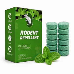 100% Natural Peppermint Oil Mouse & Pest Repellent Balls (12 Pack), Pet Friendly, Safe Rodent Deterrent for Indoor, Outdoor, Home & Garage,
