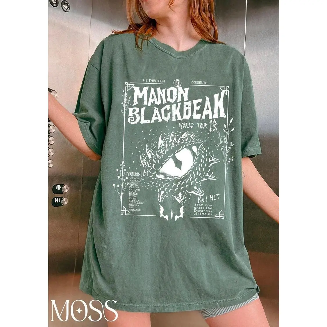 [Sale Up To 40%]  Comfort Colors Vintage Manon Blackbeak TShirt, Throne of Glass