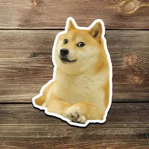 Funny Doge Meme Sticker