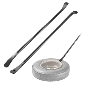 VEVOR Tire Bars, 2 PCS 38.2 Inch Tire Mount and Demount Iron, Heavy Duty Alloy Steel Mounting Tools, Professional Changing Removal Tools for Truck, Semi Truck, Off-Road Vehicle, Light-Duty Van, Black