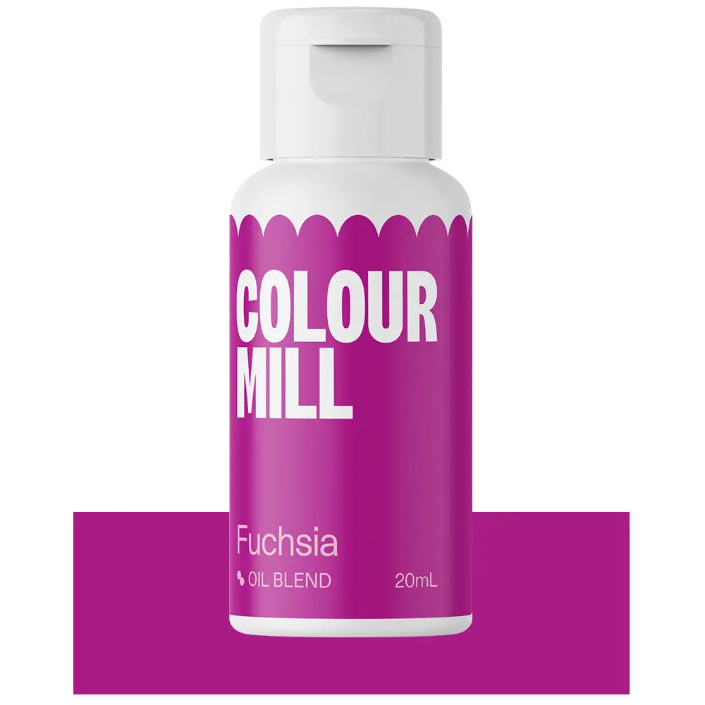 Colour Mill Oil-Blend Food Coloring, 20 Milliliters, Fuchsia