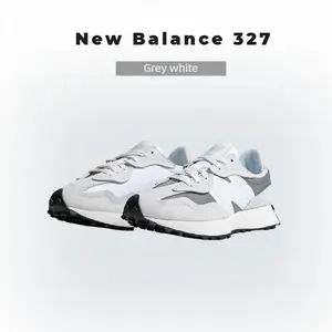 New Balance 327 U327WED Grey Matter White Classic Sneaker for Casual Wear Comfortable Fit Timeless Design