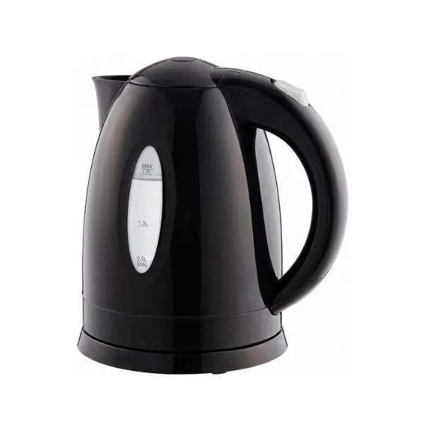 1.7L Electric Tea Kettle KP72W Fast Boiling Water Heater BPA-Free Auto Shut-Off Boil-Dry Protection 360° Swivel Base Cordless Serving Clear-View Window Removable Filter 1100W