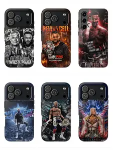 Undisputed WWE Championship Cody Rhodes and Gunther Phone Case Compatible with iPhone 7, 8, X, 11, 12, 13, 14, 15, 16 17 & Samsung Galaxy S21, S22, S23 & S24 S25 series