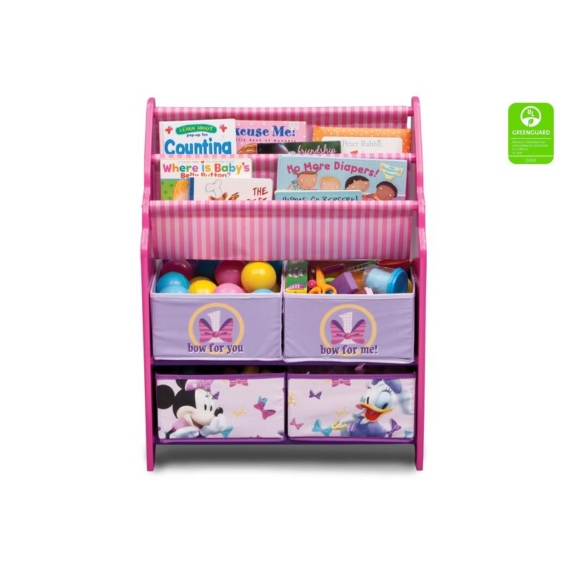Minnie Mouse Book & Toy Organizer