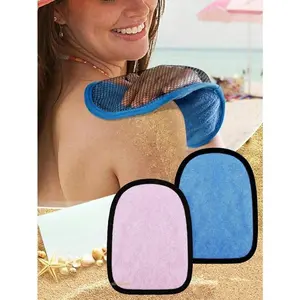 2Pcs Beach Sand Removal Gloves Family Vacation Essential Multipurpose Seaside Travel Gloves