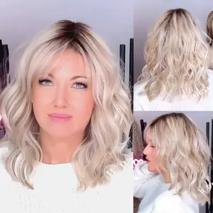 Marjorie - Wigyy Gorgeous Wave Elegant Wig with Bang