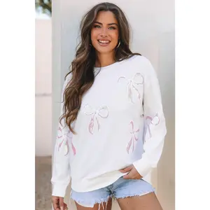 Saratris Drop Shoulder Oversized Sweatshirt