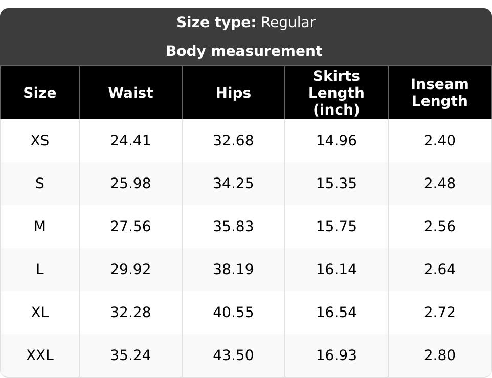 Women’s High-Waisted Active Skirt - Stretchy Sports Skort with Built-in Shorts & Pocket for Running, Golf, Summer Casual Wear