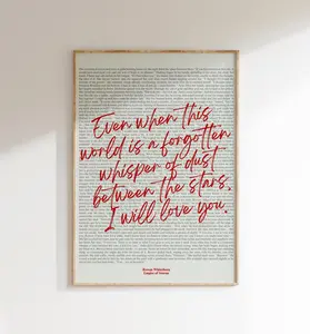 Throne Of Glass Wall Art Print, Empire Of Storms, Maas, Book Quotes Art Print, Bookish Prints, Book Lover Gifts, Printable