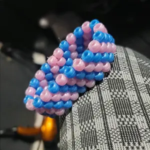 striped bracelet with a twist