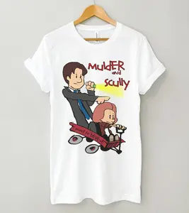 Mulder And Scully Funny Shirt, The X Files Mulder And Scully Shirt, The X Files Movie Fan Gift Shirt