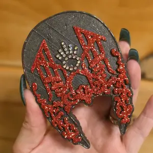 "Vessel Mask" Black Ice Car Freshie